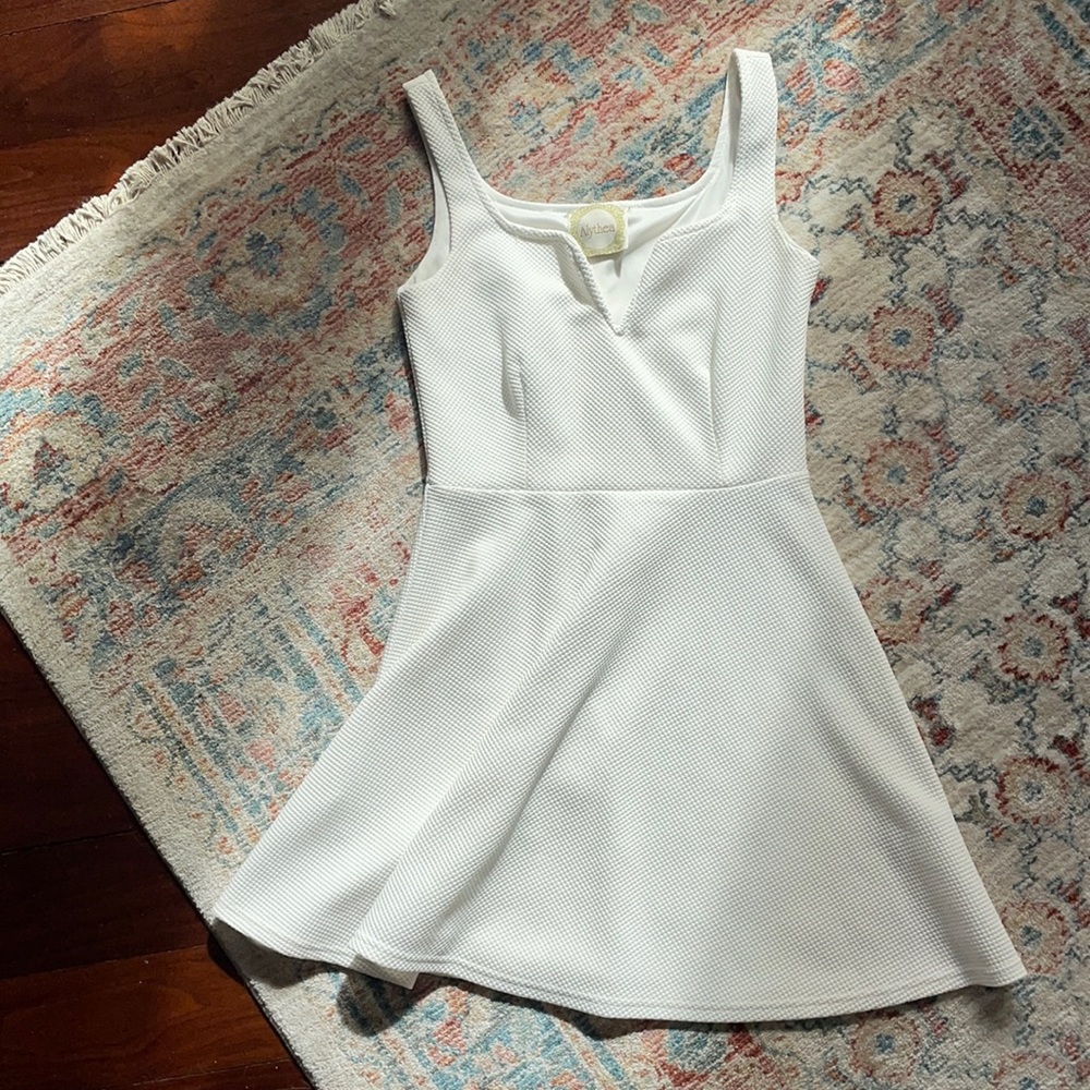 White dress